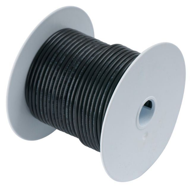 Ancor Black 10 AWG Tinned Copper Wire - 1000'