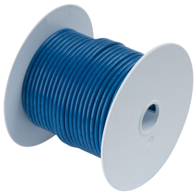 Ancor Dark Blue 10 AWG Tinned Copper Wire - 1000'