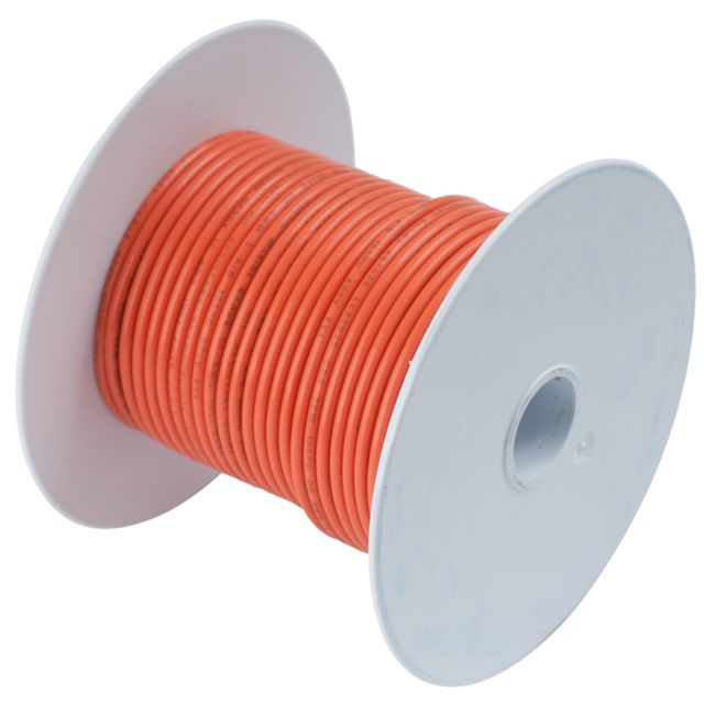 Ancor Orange 10 AWG Tinned Copper Wire - 1000'