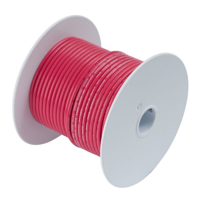 Ancor Red 8 AWG Tinned Copper Wire - 1000'