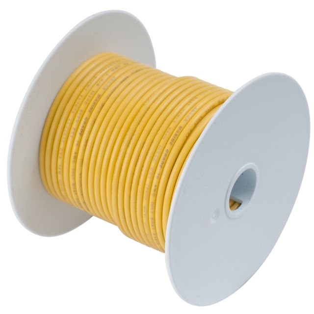 Ancor Yellow 10 AWG Tinned Copper Wire - 1000'