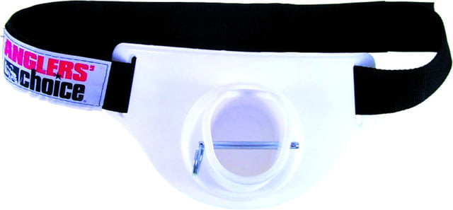 Angler's Choice Anglers Choice Oval Gimbal Fight Belt Velcro Belt One Size Fits All 2"