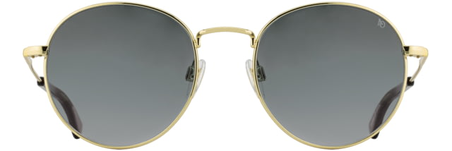 AO 1002 Sunglasses Gold Frame True Color Gray AOLite Nylon Lenses 51-19-145 B47