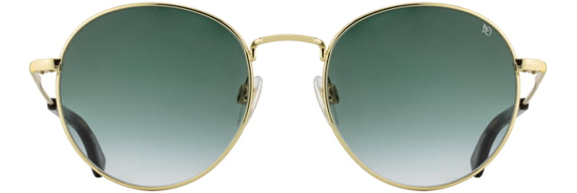 AO 1002 Sunglasses Gold Frame SunVogue Green Gradient AOLite Nylon Lenses Polarized 51-19-145 B47