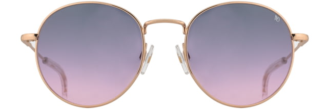 AO 1002 Sunglasses Rose Gold Frame SunVogue Pink Gradient AOLite Nylon Lenses Polarized 51-19-145 B47