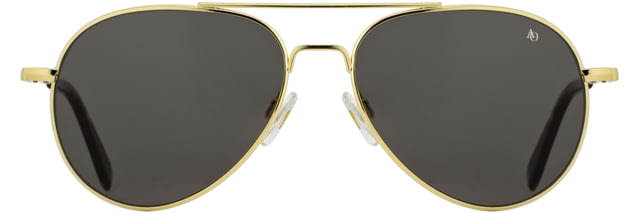 AO General Sunglasses Gold True Color Gray AOLite Nylon Lenses 55-14-140 B47