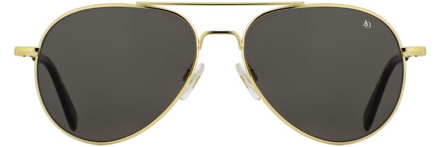 AO General Sunglasses Gold True Color Gray AOLite Nylon Lenses Polarized 55-14-140 B47