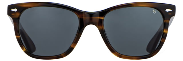 AO Saratoga Sunglasses Brown Demi True Color Gray AOLite Nylon Lenses Polarized 54-19-145 B42