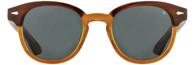 AO Times Sunglasses Chestnut Sand True Color Gray AOLite Nylon Lenses 47-21-145 B42