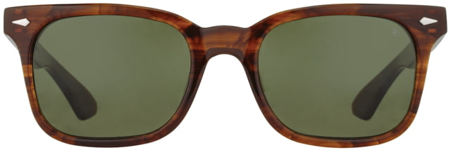 AO Tournament Sunglasses Woodgrain Calobar Green AOLite Nylon Lenses 52-20-145 B40