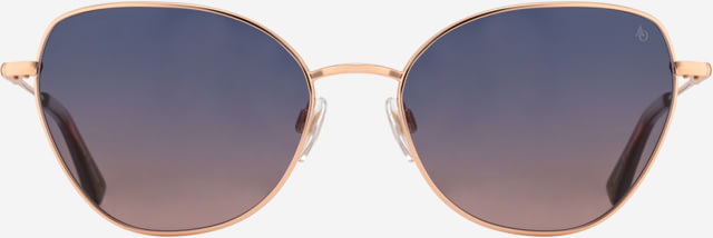 AO Whitney Sunglasses - Women's Rose Gold Frame SunVogue Pink Gradient AOLite Nylon Lenses Polarized 51-19-145