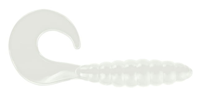Apex Tackle Curly Tail Soft Bait 10 1in White