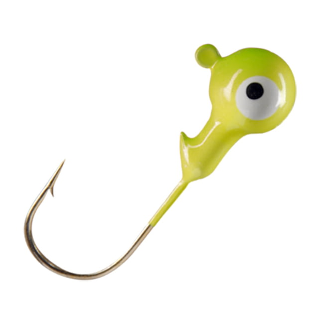 Apex Tackle Jig Heads Chartreuse/Green 1/4oz 8 per Pack