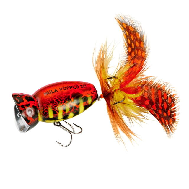 Arbogast Hula 2.0 Popper Lure 2in 3/8oz Coach Hog