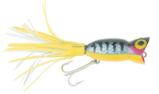 Arbogast Arbogast Hula Popper Topwater Popper 1 1/4in 3/16 oz Floating Perch