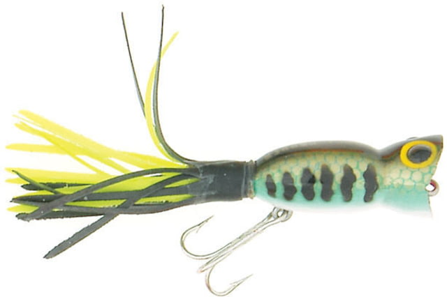 Arbogast Hula Popper Topwater Popper 1 3/4in 1/4 oz Floating Bass