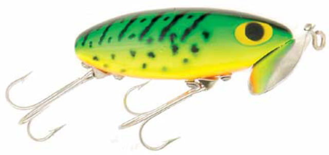 Arbogast Jitterbug Topwater Lure 2 1/2in 3/8 oz Floating Firetiger