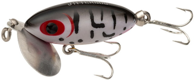 Arbogast Jitterbug Topwater Lure 2in 1/4 oz Floating Wounded Coachdog