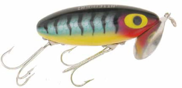Arbogast Jointed Jitterbug Topwater Lure 3 1/2in 5/8 oz Floating Perch