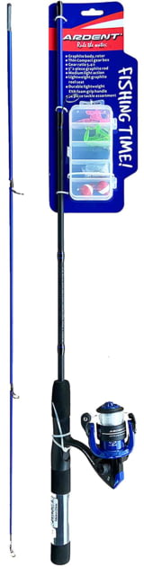 Ardent Fishing Time Spinning Combo - Kids Blue