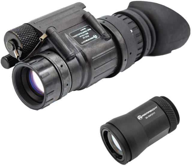 Armasight Armasight PVS-14 Multi-Purpose Night Vision Monocular w/ 3x Lens Bravo Gen 3 Ghost White Phosphor IIT Black Black