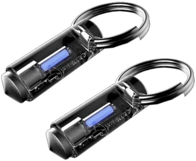 Armourlite Armourlite Tritium Vials Key Ring Safety Markers 2 Pack Blue