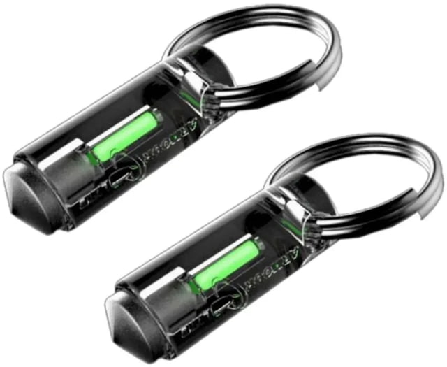 Armourlite Armourlite Tritium Vials Key Ring Safety Markers 2 Pack Green