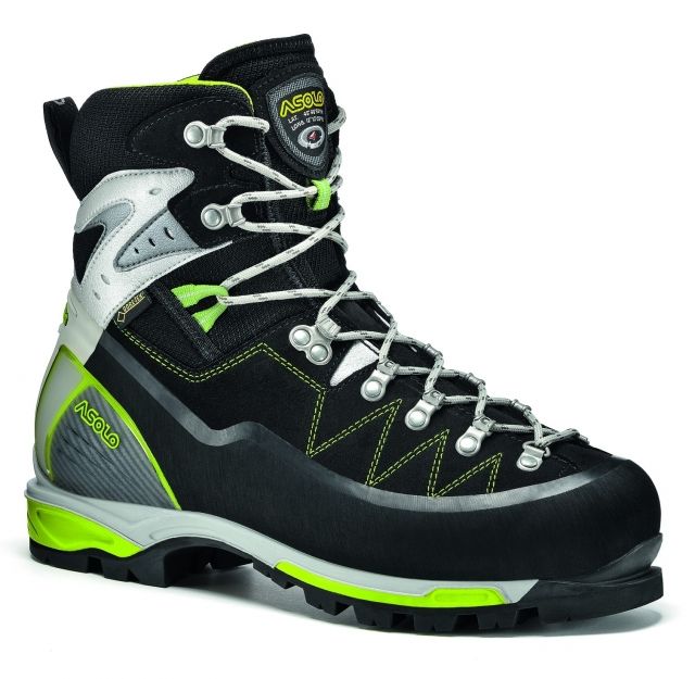 Asolo Alta Via GV - Men's Black/Green Medium 8