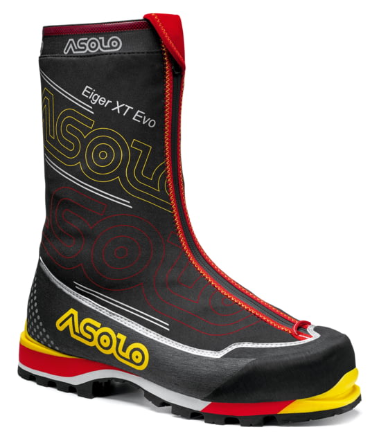 Asolo Eiger XT EVO GV Mountaineering Boots - Unisex Black/Red 13