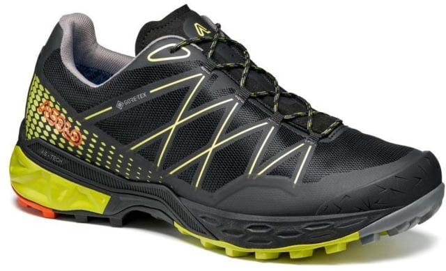 Asolo Tahoe GTX Hiking A-Fast Shoes - Men's Black/Safety Yellow 10