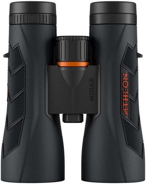 Athlon Optics Midas Gen II UHD 10x50mm Roof Prism Binoculars Black Rubber Armor Black
