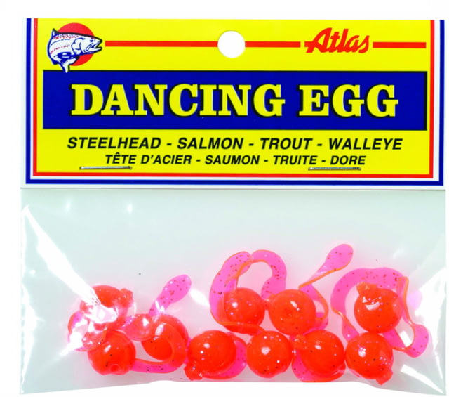 Atlas-Mike's Dancing Eggs Glitter Orange