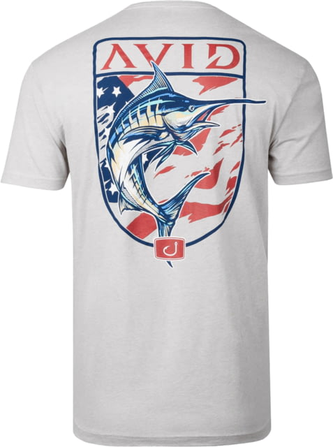 AVID Sportswear Bill Of Rights T-Shirt - Men's Heather Silver Small
