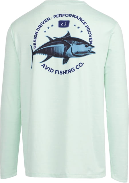 AVID Sportswear Bongos Pacifico Long Sleeve Shirt - Men's Seafoam Small