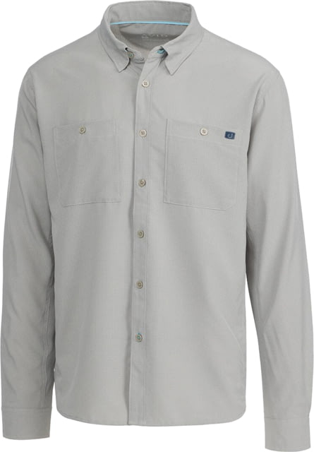 AVID Sportswear Cabo Performance Fishing Long Sleeve Shirt - Men's Iron Small