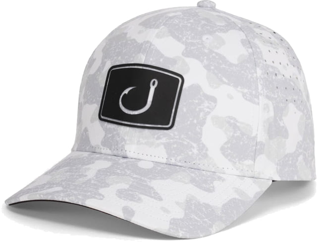 AVID Sportswear Camo Pro Performance Hat - Men's Shelter White One Size