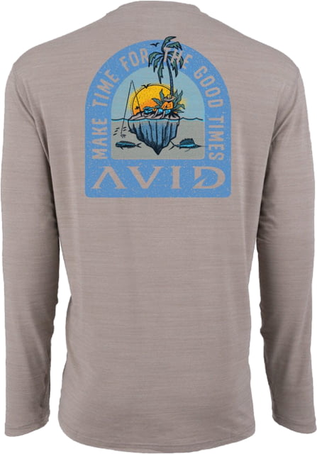 AVID Sportswear Make Time Pacifico Long Sleeve Shirt - Men's Glacier Small