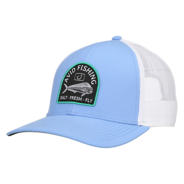 AVID Sportswear Offshore Fish Hat - Men's Tranquil Blue One Size