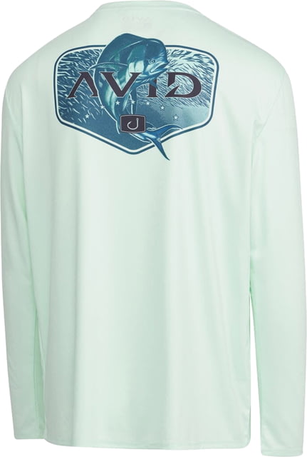 AVID Sportswear Youth Payout Avidry Long Sleeve Shirt - Boy's Seafoam Extra Large