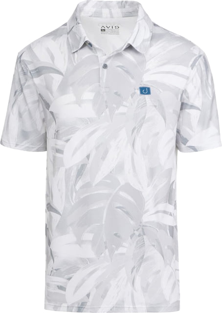 AVID Sportswear Sanibel Pacifico Performance Polo - Men's White Small