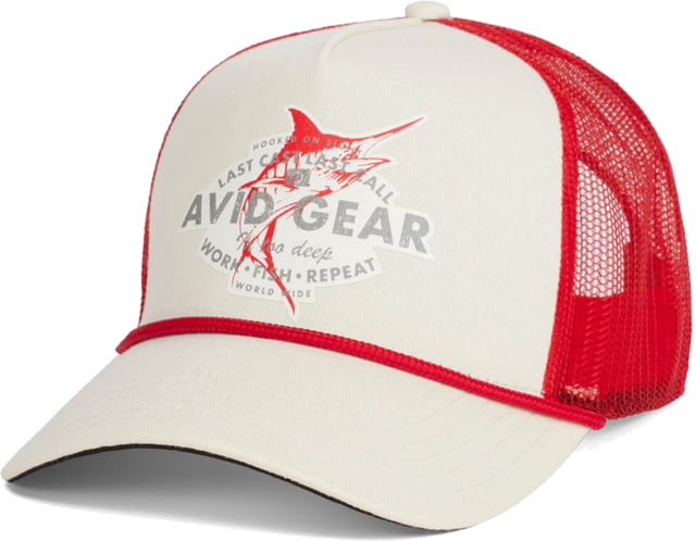 AVID Sportswear Seabass Trucker Hat - Men's Bone One Size