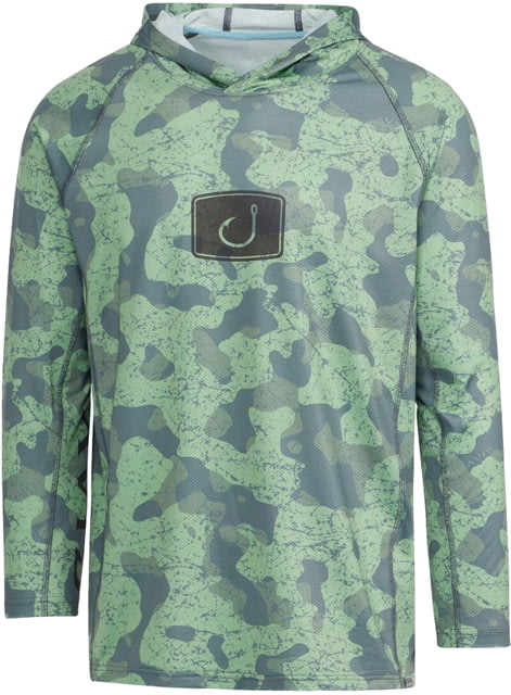 AVID Sportswear Shelter Camo Avidry Airmesh Hoodie - Men's Shelter Aspen Extra Large