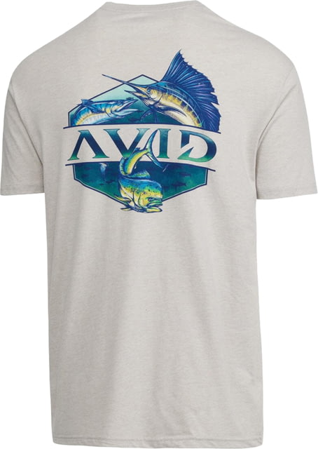AVID Sportswear Slammed T-Shirt - Men's Heather Silver Small