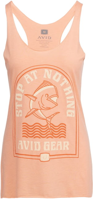 AVID Sportswear Stop At Nothing Tank - Women's Vintage Light Orange Extra Small