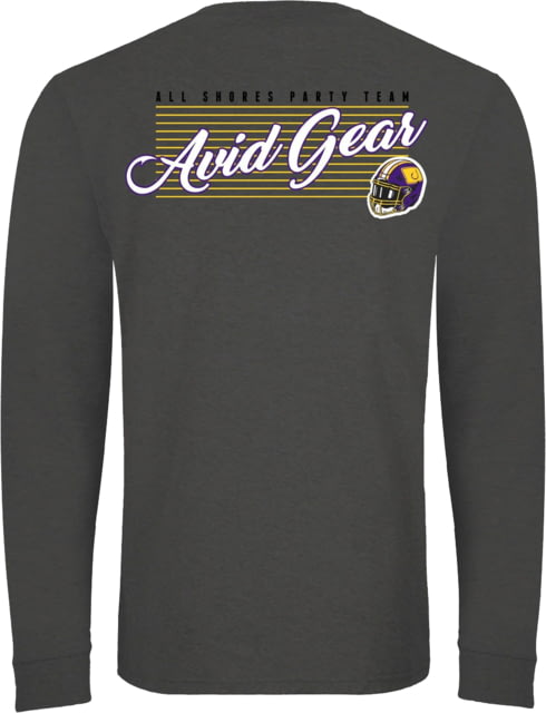 AVID Sportswear Throwback Long Sleeve T-Shirt - Men's Purple Large