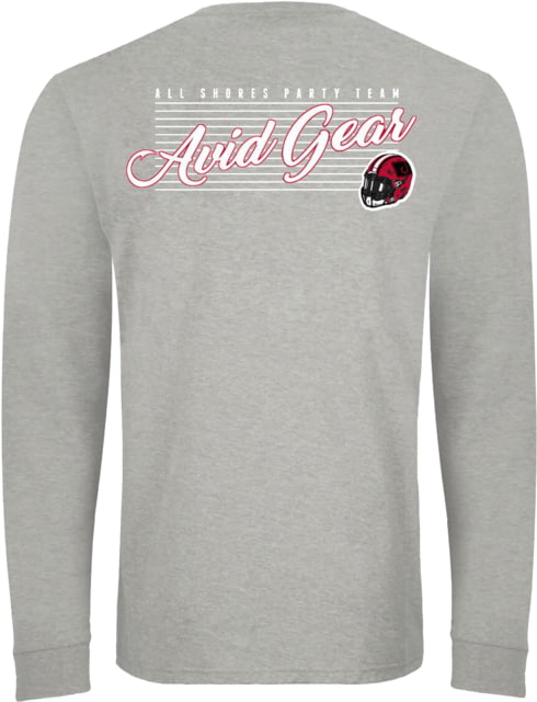 AVID Sportswear Throwback Long Sleeve T-Shirt - Men's Red-Black Small