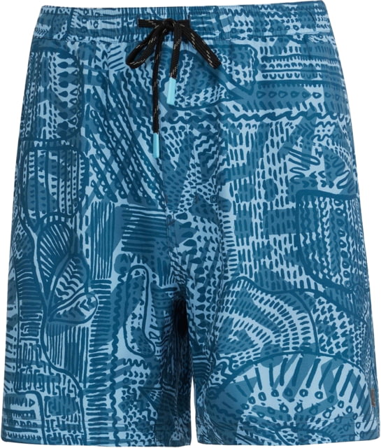 Avid Sportswear AVID Sportswear Tortuga Volley Shorts - Men's Clearwater Abyss Large