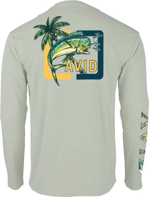 AVID Sportswear Youth Strong Chaser Avidry Long Sleeve Shirt - Boy's Green Fig Extra Large
