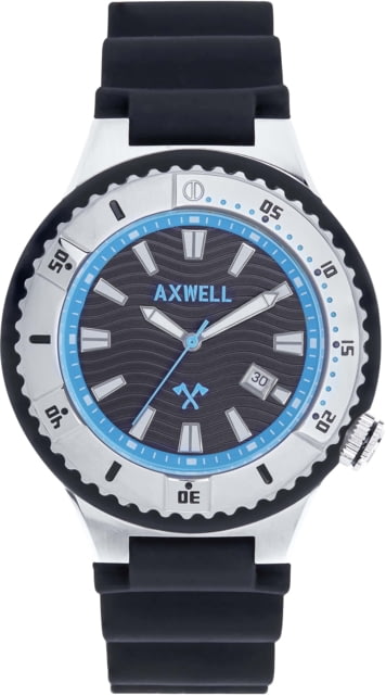 Axwell Summit Strap Watch w/Date Black One Size
