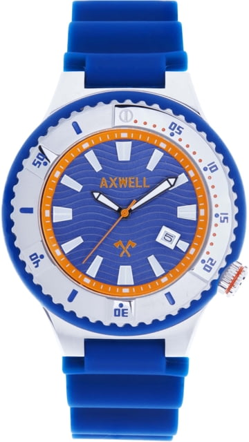 Axwell Summit Strap Watch w/Date Blue One Size